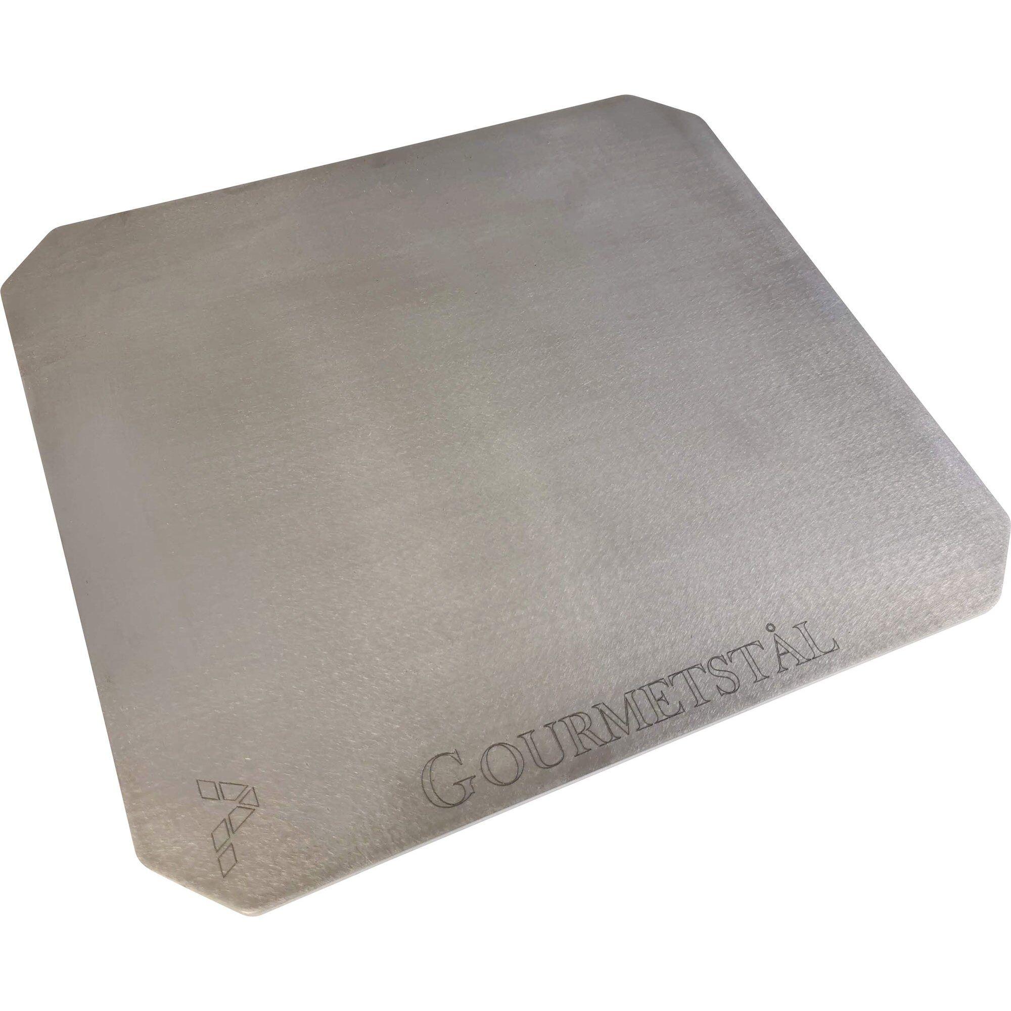 Gourmetstal Classic pizzastål i varmrullet stål 10 mm