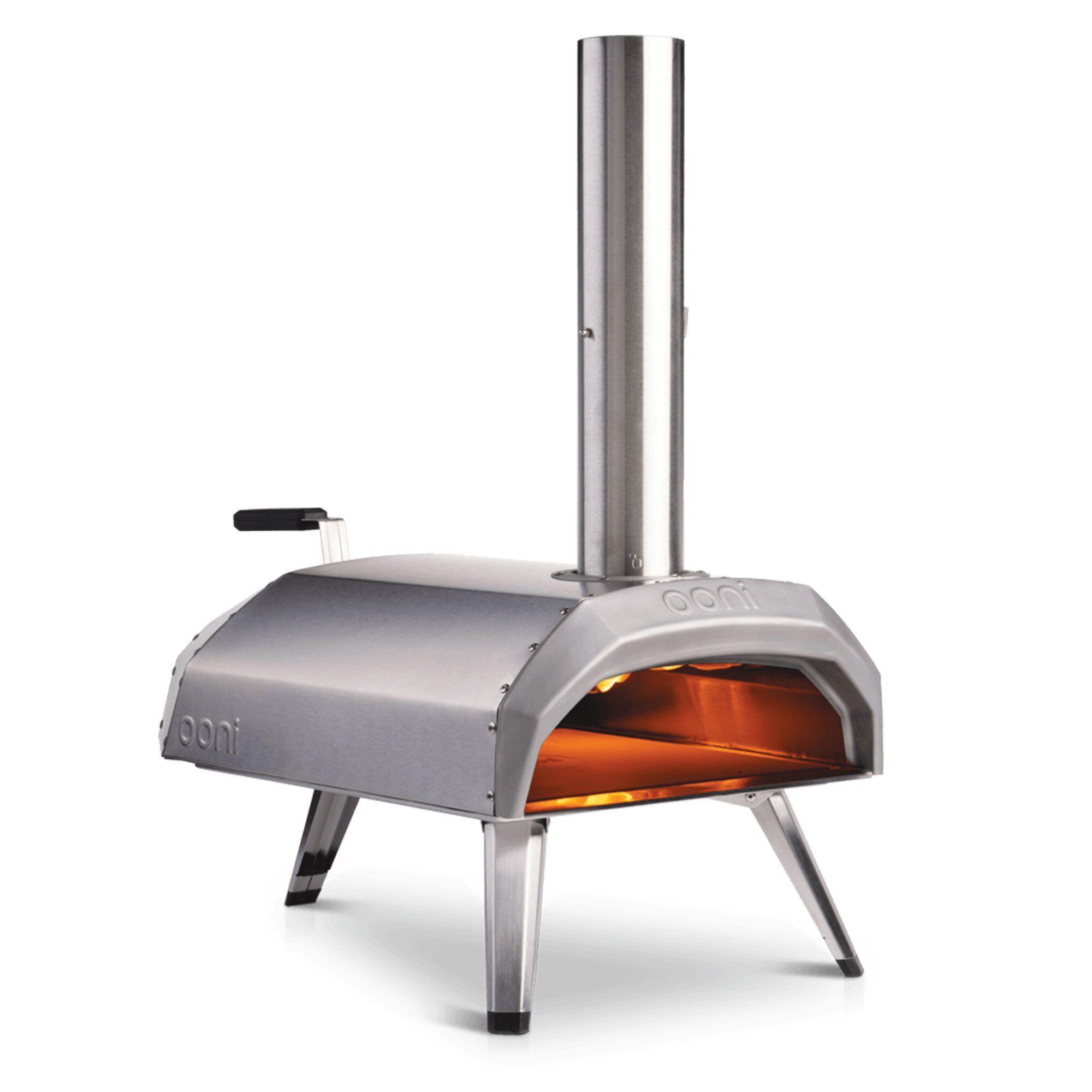 Ooni Karu 12 multi-fuel pizzaovn i rustfritt stål