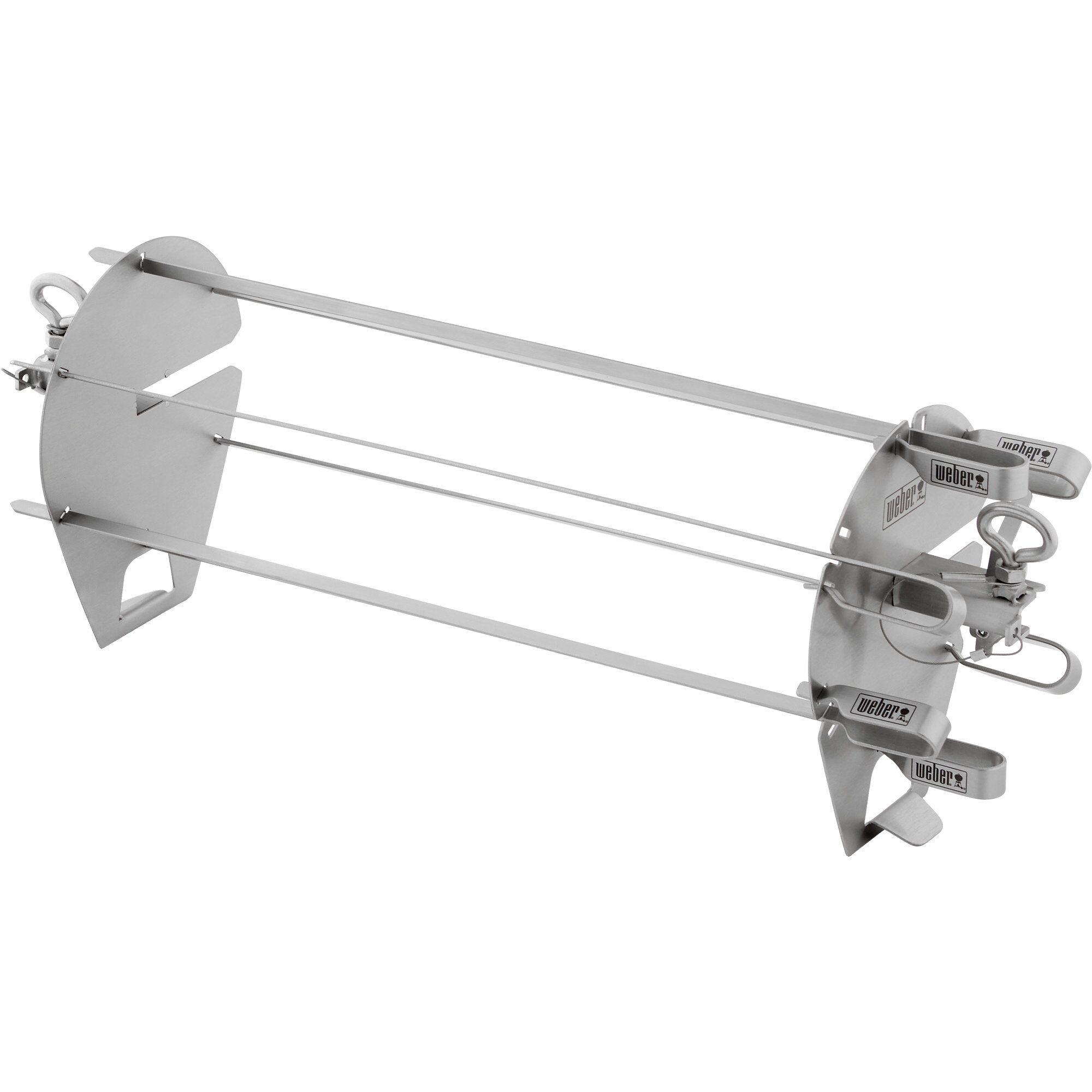Weber Crafted Rotisserie spyd til grilling av hel kylling og svinenakke