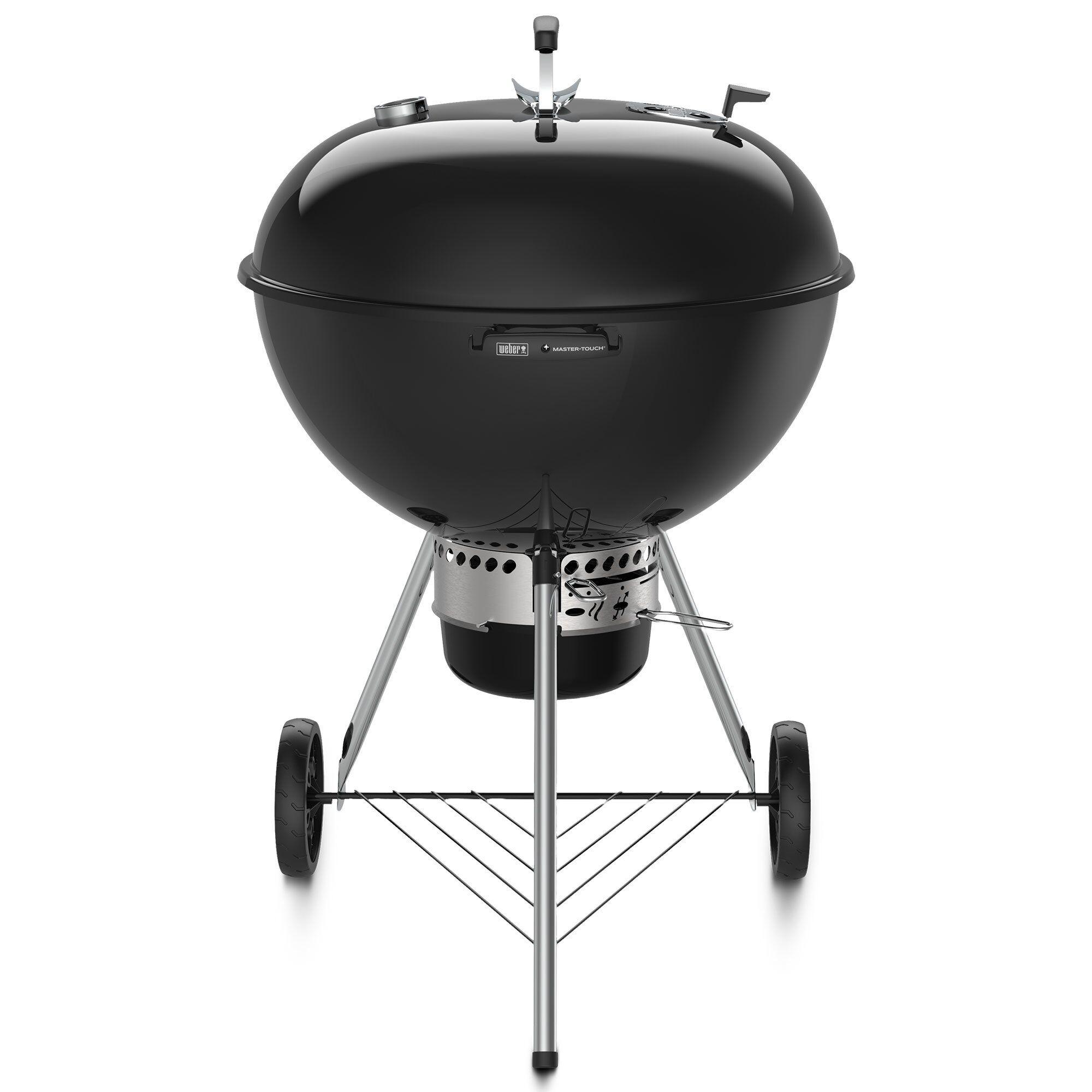Weber Master-Touch E-6750 Crafted kullgrill med stor Ø 67 cm grillflate i rustfritt stål