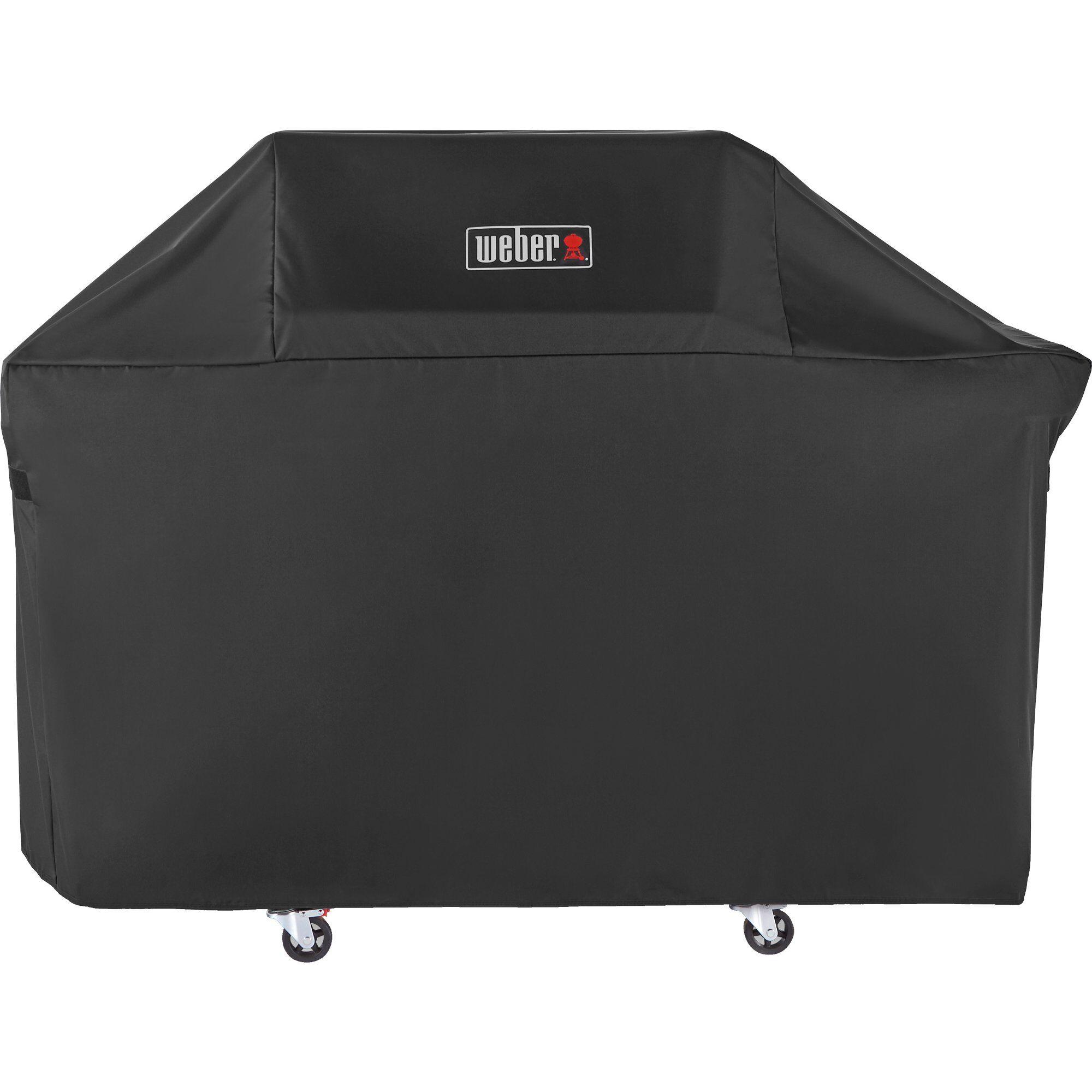 Weber Premium grilltrekk i svart til Genesis med tre brennere