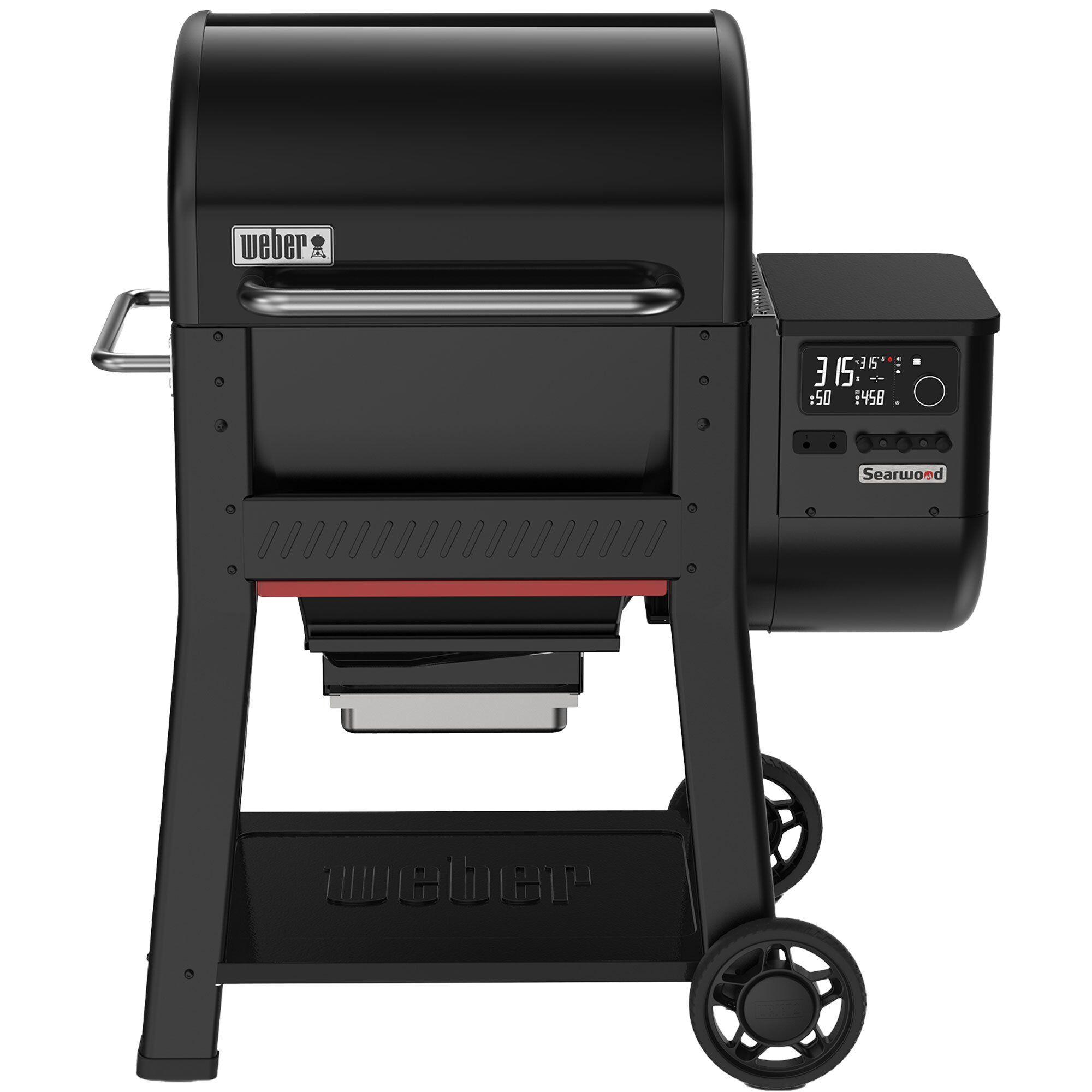 Weber Searwood Pelletsgrill med WiFi og digital styring i sort