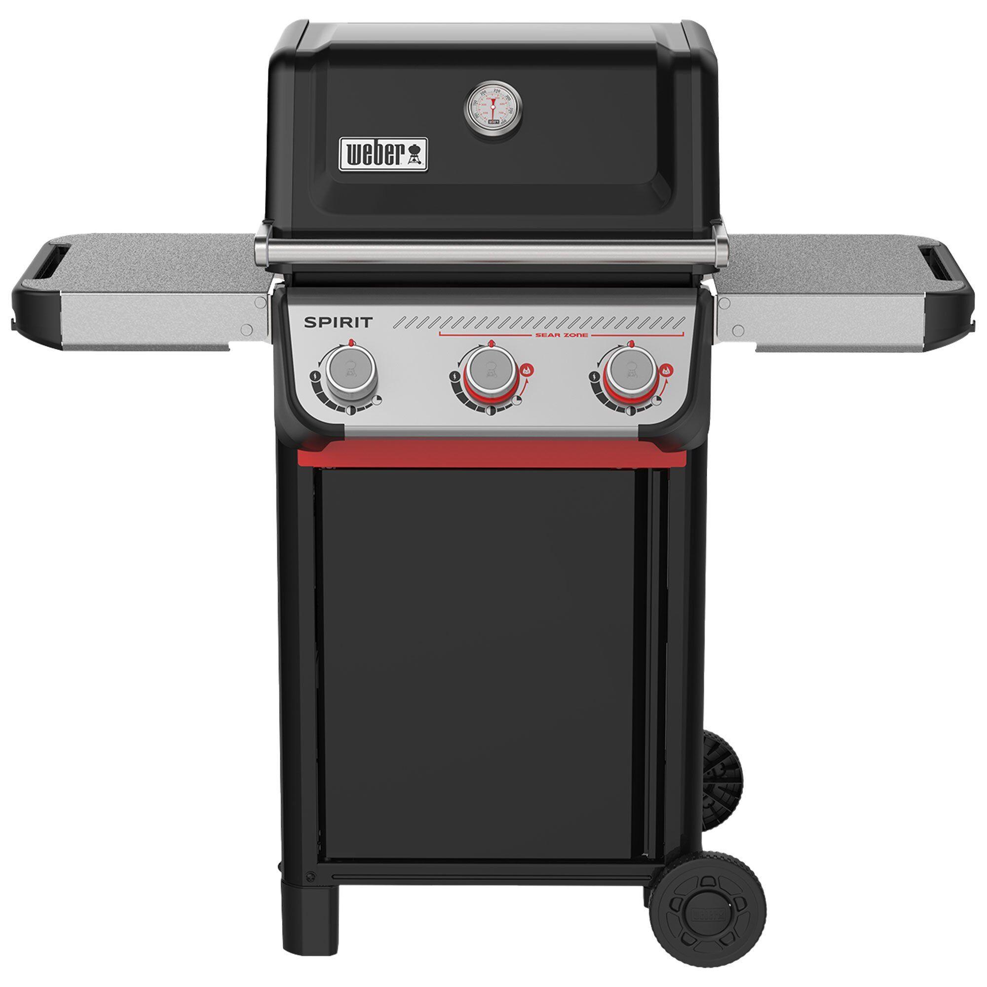 Weber Spirit E-325 gassgrill med tre hovedbrennere og Sear Zone