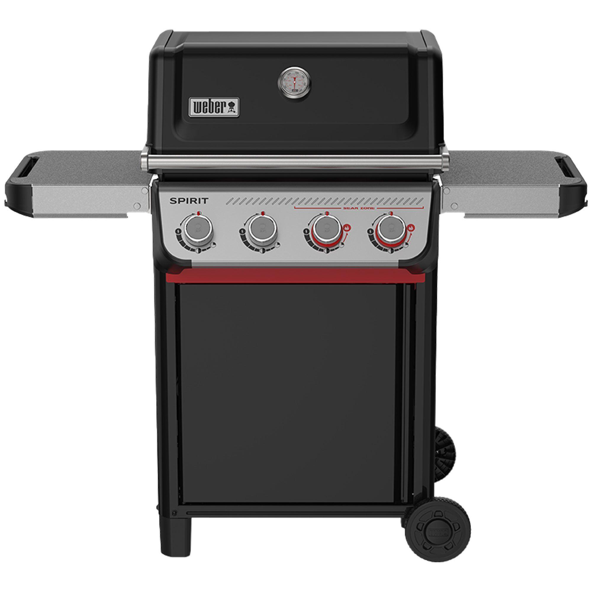 Weber Spirit E-425 gassgrill med fire hovedbrennere og Sear Zone