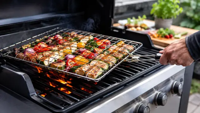 Beste grillkurv 2026: grønnsaker og fisk