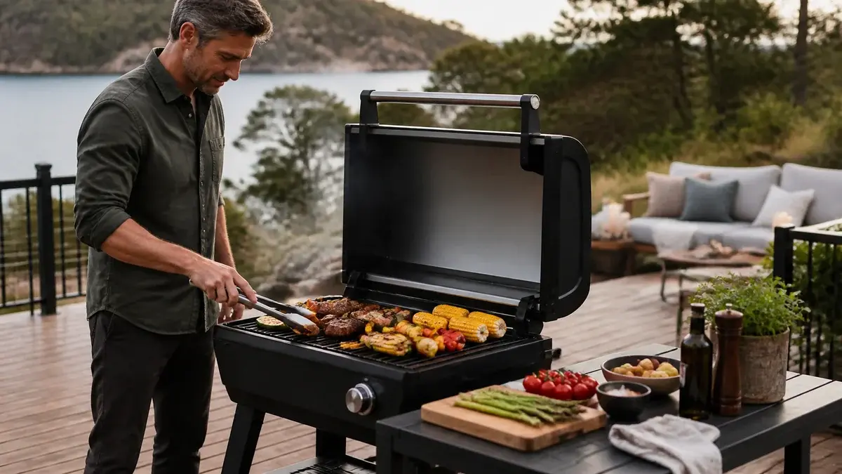 Beste elektriske grill 2026 for balkong